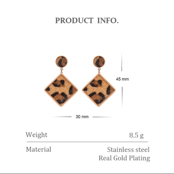 💛18K Gold plated animal earrings - Picture 3 of 6